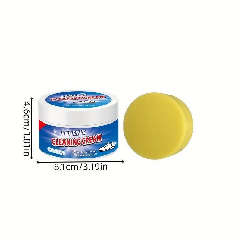 cream for cleaning shoes